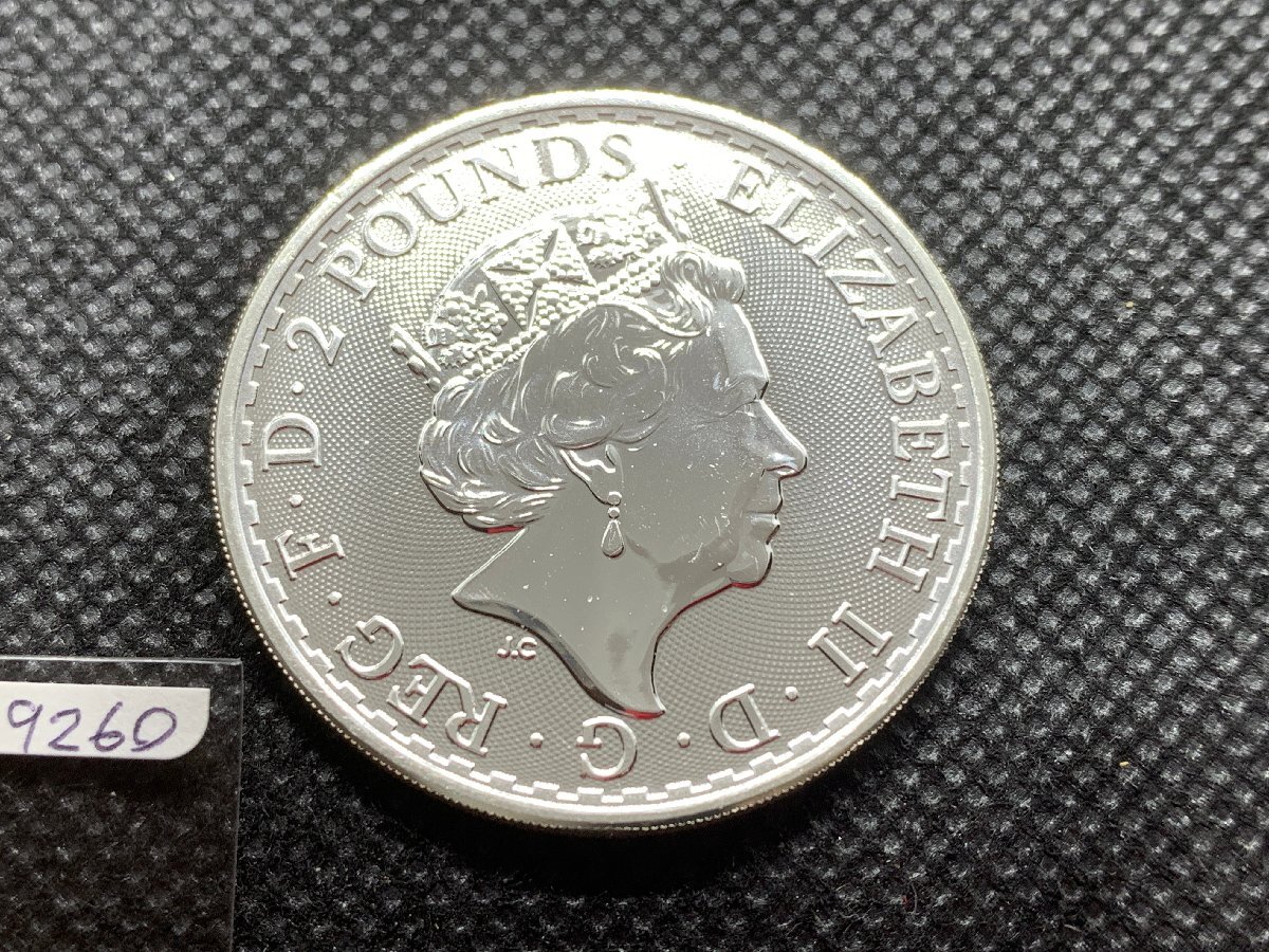 人気ブランドバ40代 31.1グラム 2022年 (新品) イギリス「ブリタニア」純銀 1オンス 金属工芸