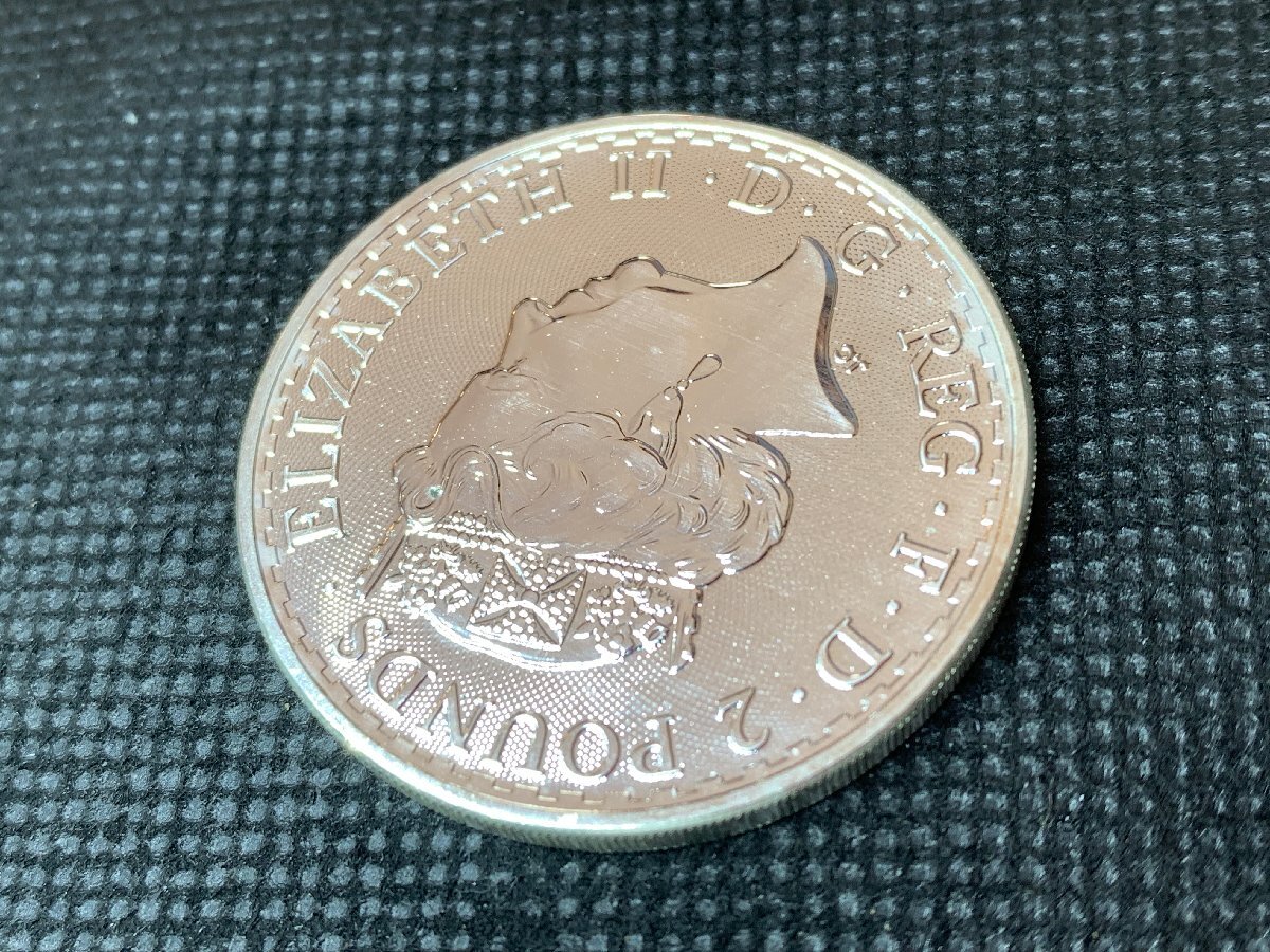 31.1グラム 2022年 (新品) イギリス「ブリタニア」純銀 1オンス