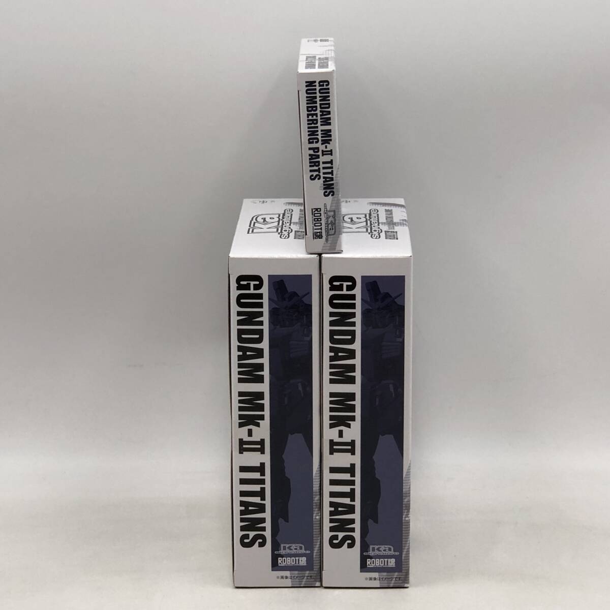 玩L15 【未開封】フィギュア 3點セット ROBOT魂 ロボット魂(Ka signature) SIDE MS ガンダムMk-II ティターンズ仕様 (特別パーツ付)