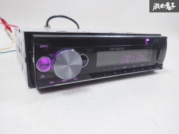 保証付 carrozzeria カロッツェリア 純正 DEH-4500 CDプレーヤー CD プレーヤー Pioneer CATM026125JP USB 即納 棚