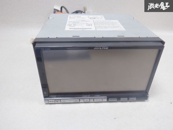 ALPINE アルパイン VIE-X08S HDDナビ カーナビ 地デジ フルセグ 地図データ2010年度版 Bluetooth CD DVD 即納 棚