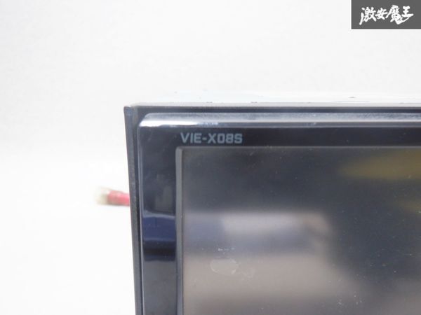 ALPINE アルパイン VIE-X08S HDDナビ カーナビ 地デジ フルセグ 地図データ2010年度版 Bluetooth CD DVD 即納 棚