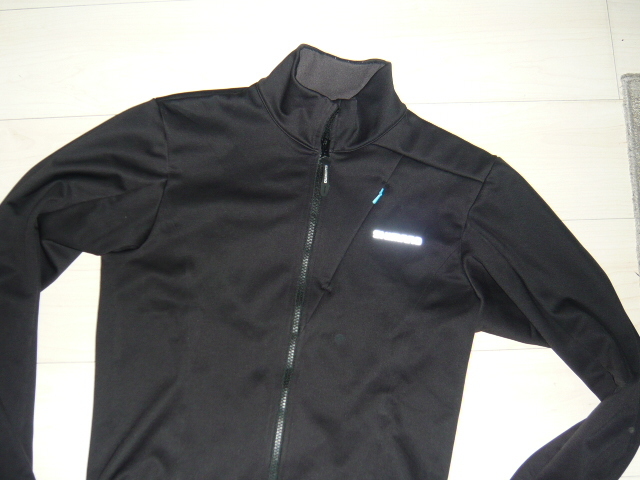 シマノ　SHIMANO　ジップジャケット　Sサイズ（ASIA）ブラック　中古良品