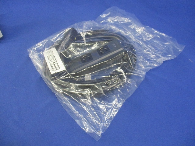 横形OA抜け止め接地タップ 2コ口 コード5m ハーネスプラグ付 黒 MR7902NT5BBB_画像4