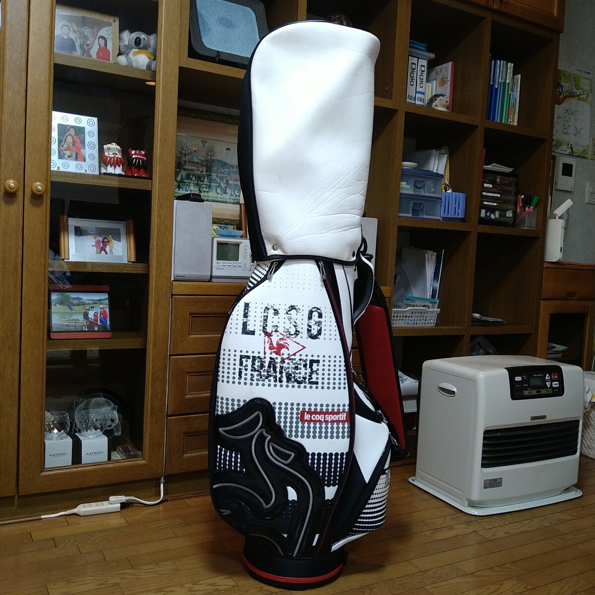 le coq sportif GOLF ビッグロゴキャディバッグ 20SS QQBPJJ06 （ホワイト）