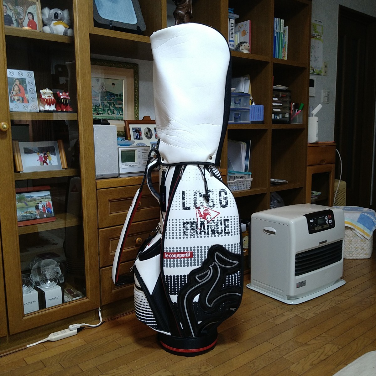 le coq sportif GOLF ビッグロゴキャディバッグ 20SS QQBPJJ06 （ホワイト）
