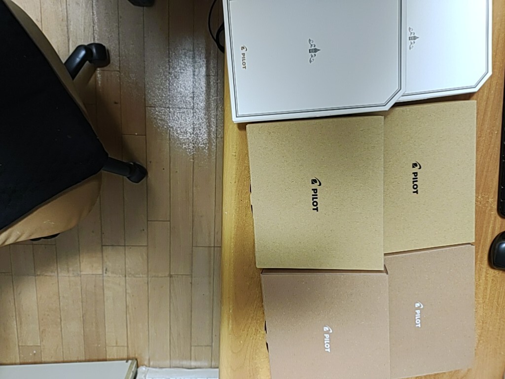 パイロット　株主優(yōu)待　筆記具セット6箱　1本欠品あり　2024　2022　2021