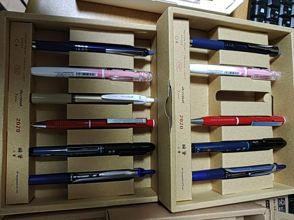 パイロット　株主優(yōu)待　筆記具セット6箱　1本欠品あり　2024　2022　2021