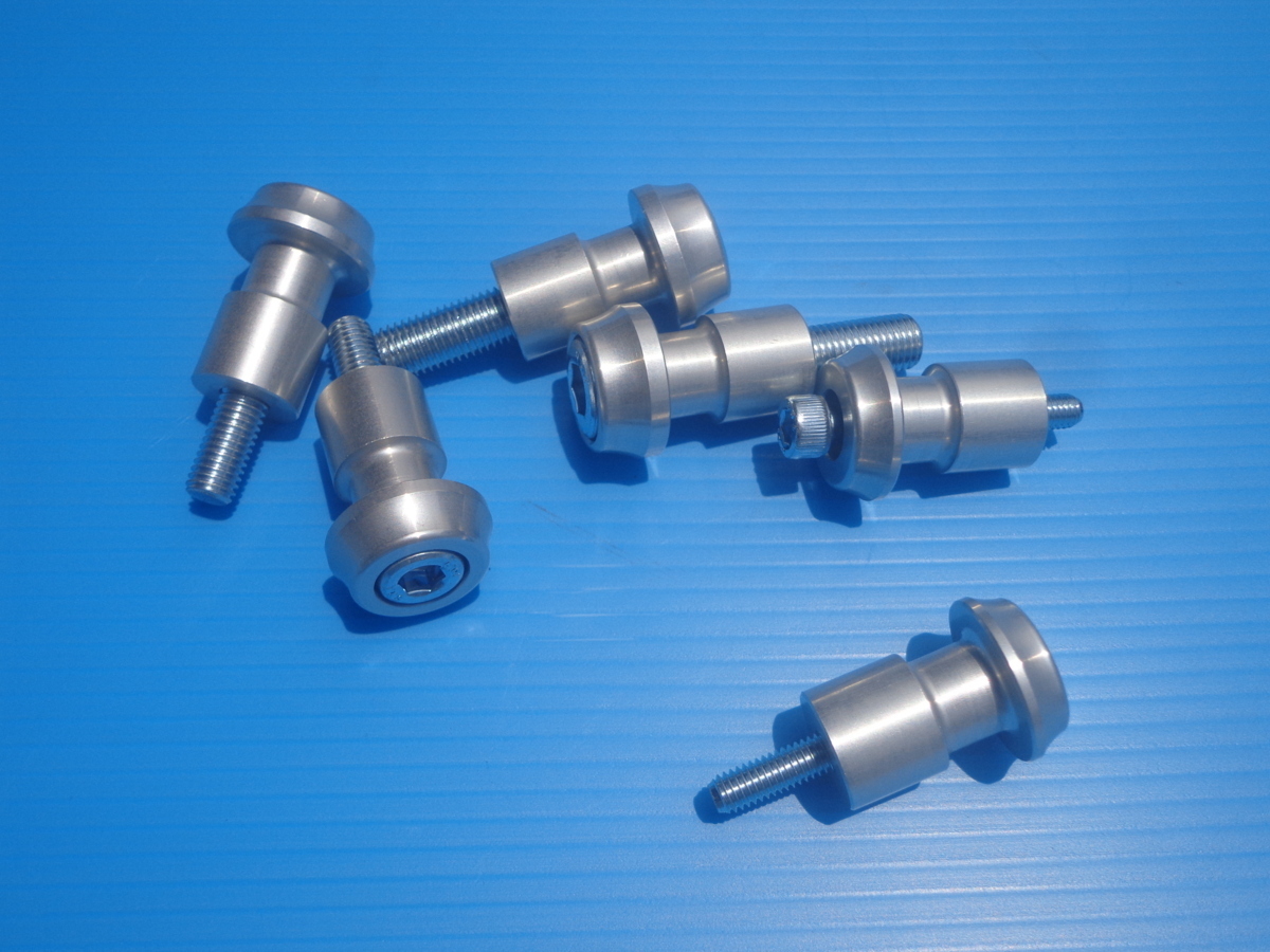 TRIUMPH　リヤスタンド用 アルミボス（ロングタイプ）　T595 デイトナ 675R　スピード ストリート トリプル 765 955i　T100R T120 T140