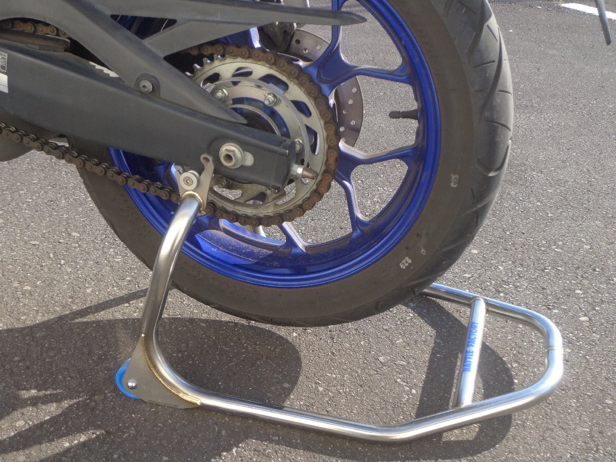 リヤスタンド用 アルミボス　YZF-R7　YZF-R3　YZ-R25　YZF-R125　　MT-25　MT-125　　MT-09SP　XSR900　