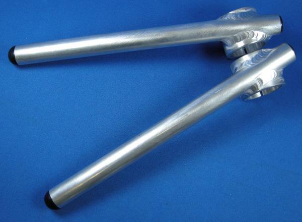 バトルファクトリー アルミ溶接ハンドル 37Φ 垂角 5度。 VT250 SPADA スパーダ(MC20) HRC CBR300R CBR250R(MC41) _画像5