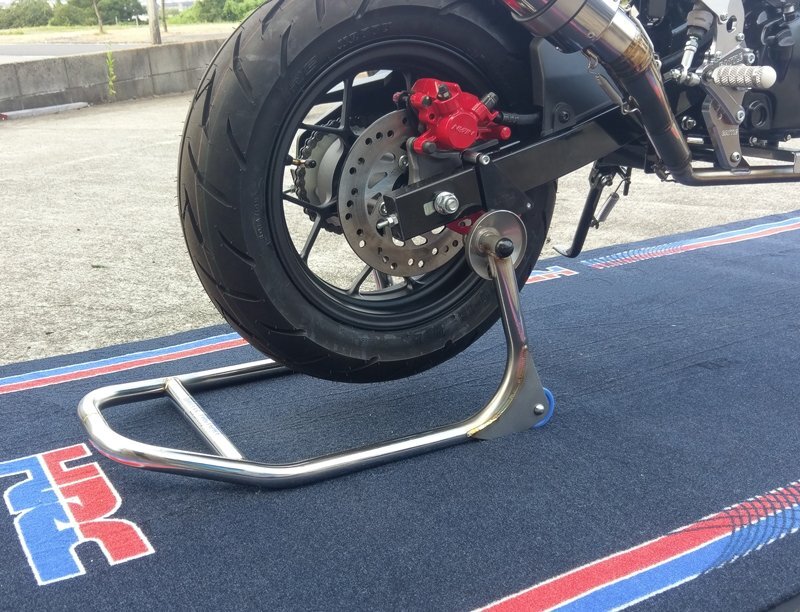 HRC GROM　　GROM（JC61）グロム　4速 5速　　　リヤスタンド用 専用フック（右側(cè)）BA00-082　バトルファクトリー　