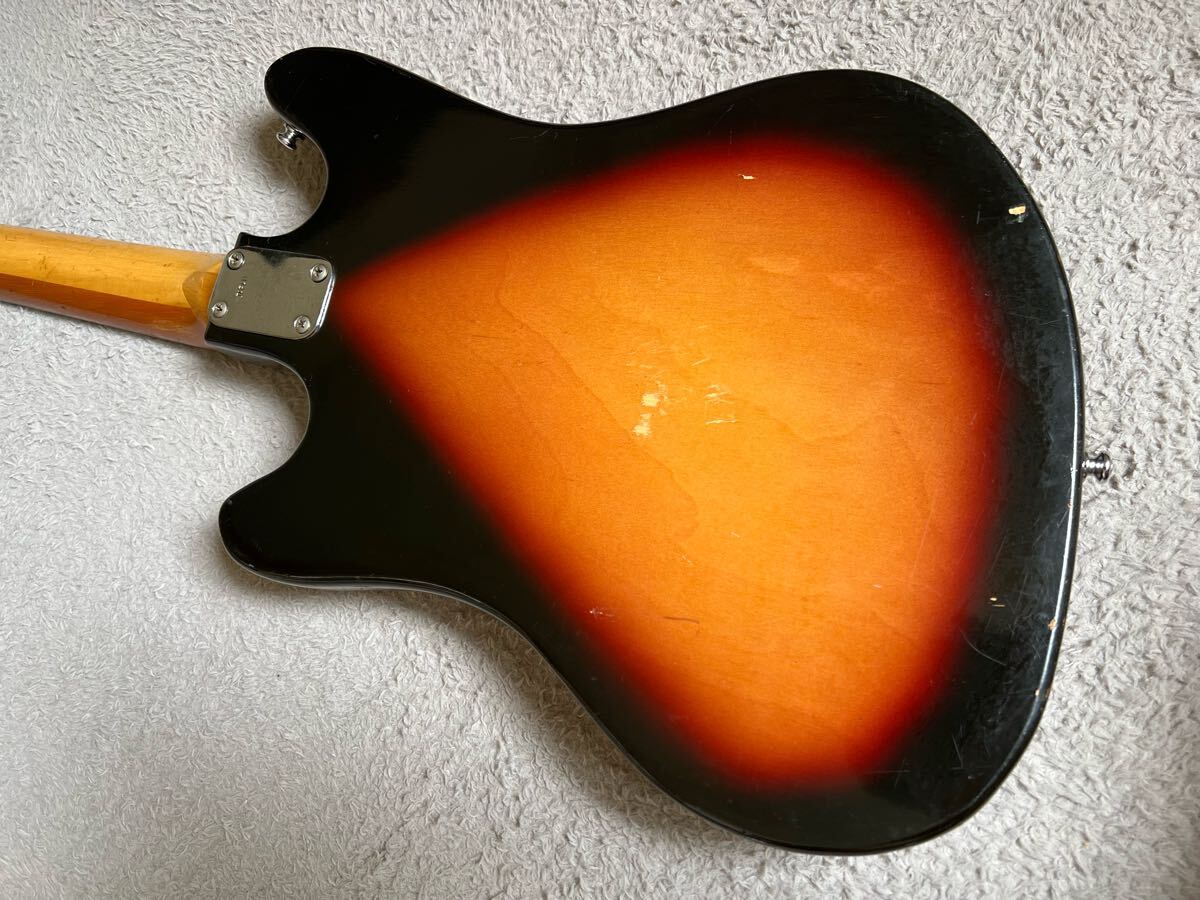  очень редкий teisco Crown Professional Japan vintage 1960s гитара исправно работающий товар мягкий чехол есть bi The -ru электрогитара б/у прекрасный товар 