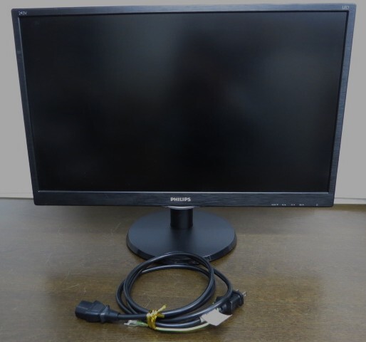 PCモニター◇PHILIPS【 243V5Q】23.8インチワイドディスプレイ/HDMI/1920x1080/W-LED システム/フルHD/HDCP/スピーカー(2-2)の画像6