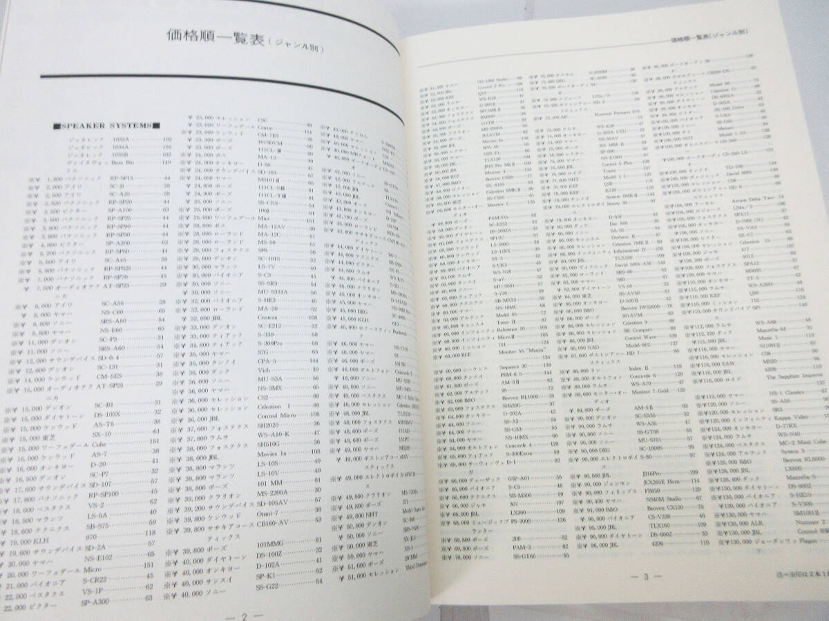 G5181【本】AUDIO & VISUAL GUIDE Stereo Sound YEAR BOOK ’95★別冊 ステレオサウンド★年代 オーディオ 価格 性能一覧★中古