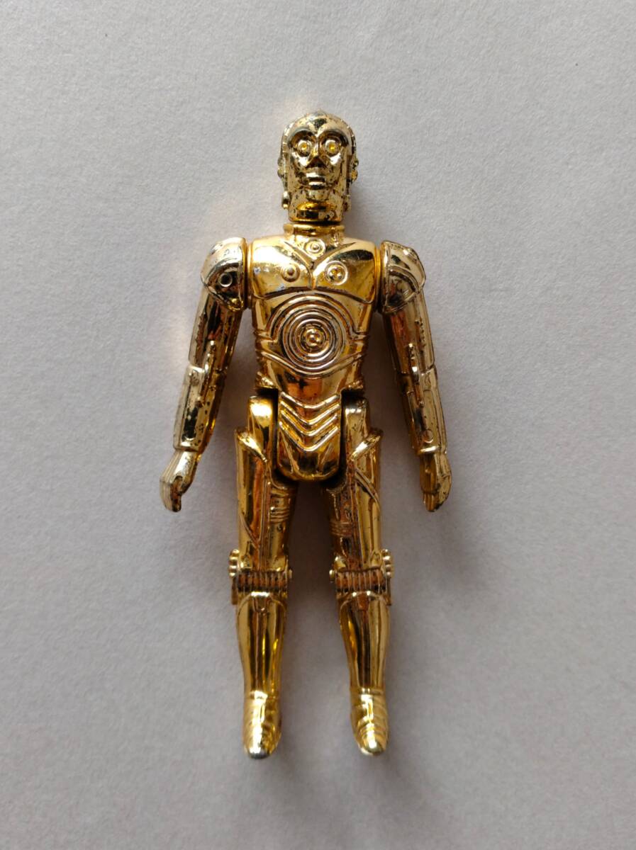 ★スターウォーズ　STAR WARS　C-3PO　【made in japan 希少な日本制】　オールドケナー3.75インチ　當(dāng)時(shí)もの　ビンテージフィギュア