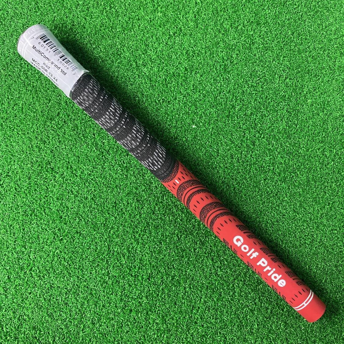 レッド6本　Golf Pride NEW DECADE MCC 60R バックライン無し 【送料無料1〜2日発送】ゴルフプライドMCC
