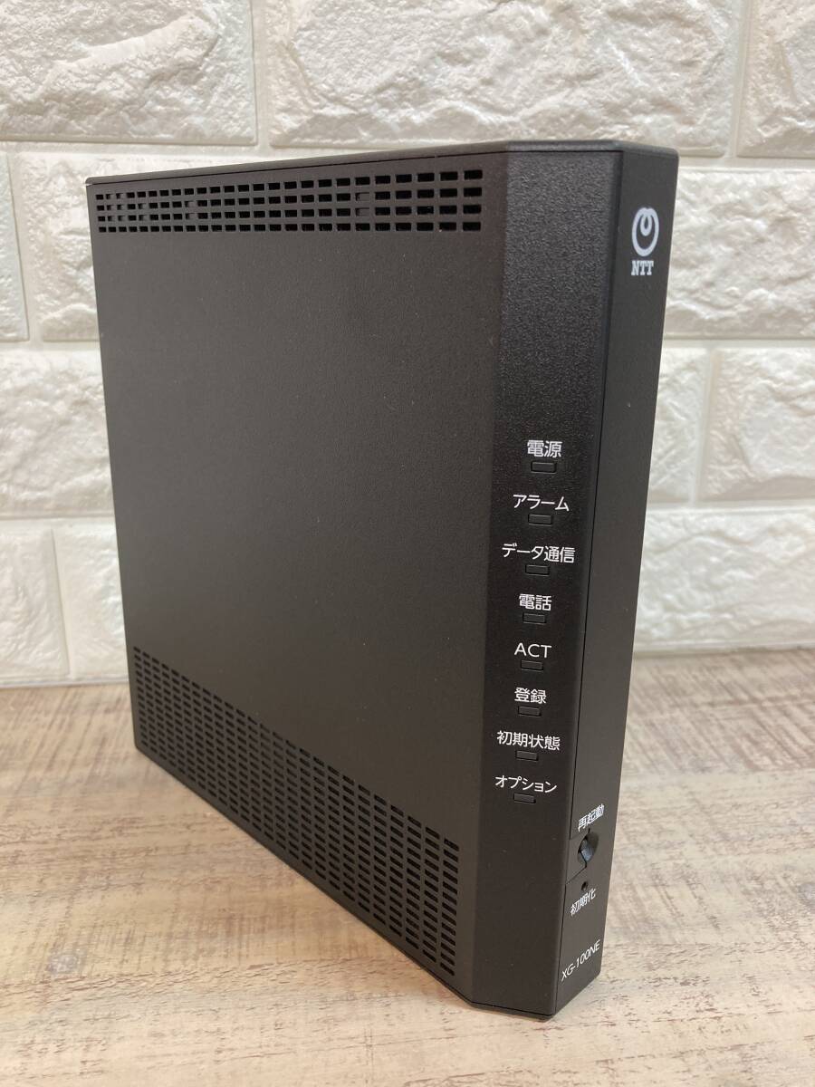全信頼を寄せる XG-100NE NTT ☆美品 光クロス対応 ホーム Wi-Fiルーター ルーター・ネットワーク機器