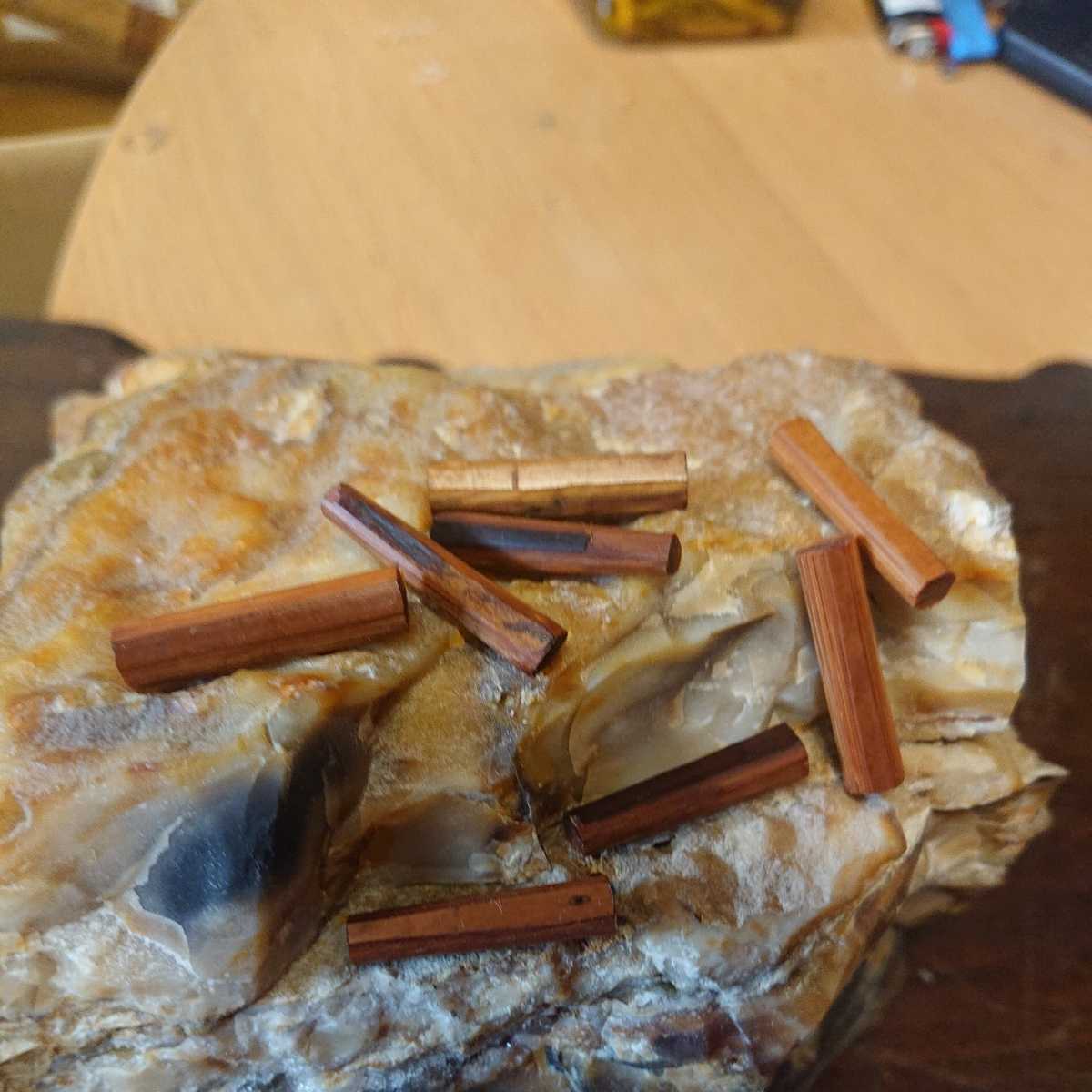  глаз гвоздь сажа бамбук (8 шт. комплект ) сажа бамбук японский меч . глаз . гарда меча меч принадлежности подлинный ... обыкновенный карп .. золотой 