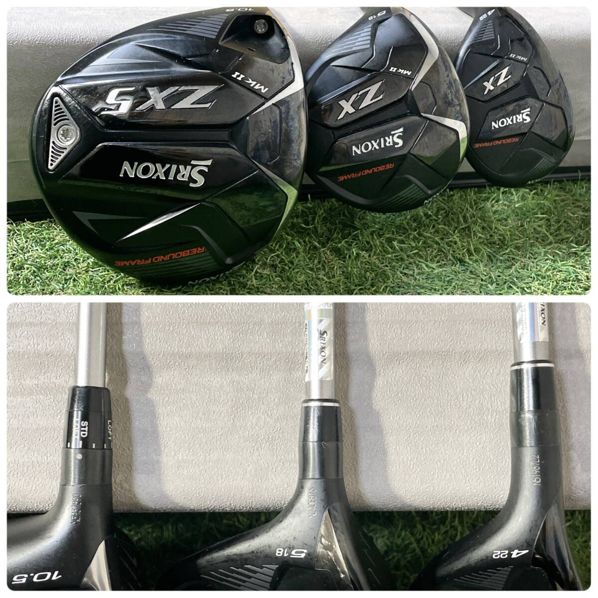 貴重レフティ！バッグ新品！】SRIXON スリクソン ZX5 MKⅡ Z565