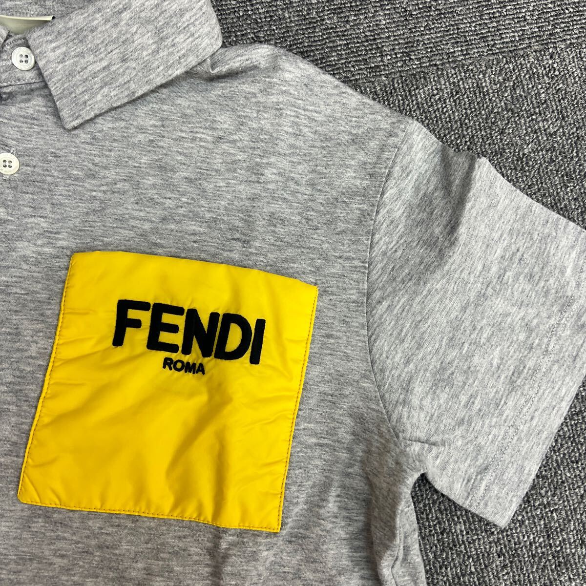 500円スタート★SIZE:8A 140/68　キッズサイズ　FENDI/フェンディ　トップス　ポロシャツ　