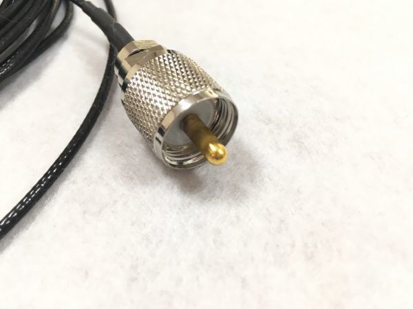 黒 テフロンケーブル 低損失 テフロン 同軸 ケーブル タイプ 5m MJ-MP MP MJ 即決 コード アンテナ ブラック アンテナケーブル_画像4