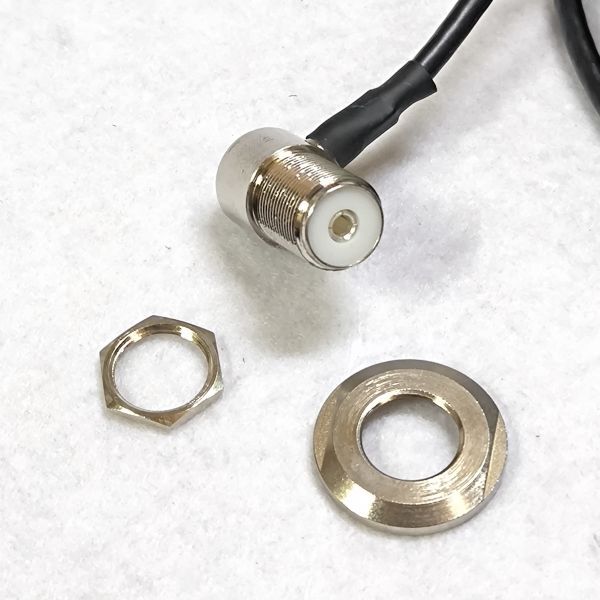 SMA アンテナ設置・ケーブル延長用　MJL-SMA接栓付　同軸ケーブル5m SMA接栓 SMA接続 RG58（3D-2V相当）単品_画像4