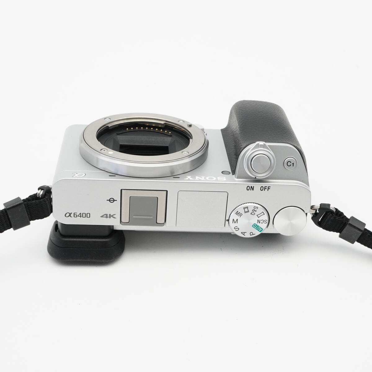  прекрасный товар SONY Sony α6400 shutter число 597 раз серебряный беззеркальный однообъективный #AA4885