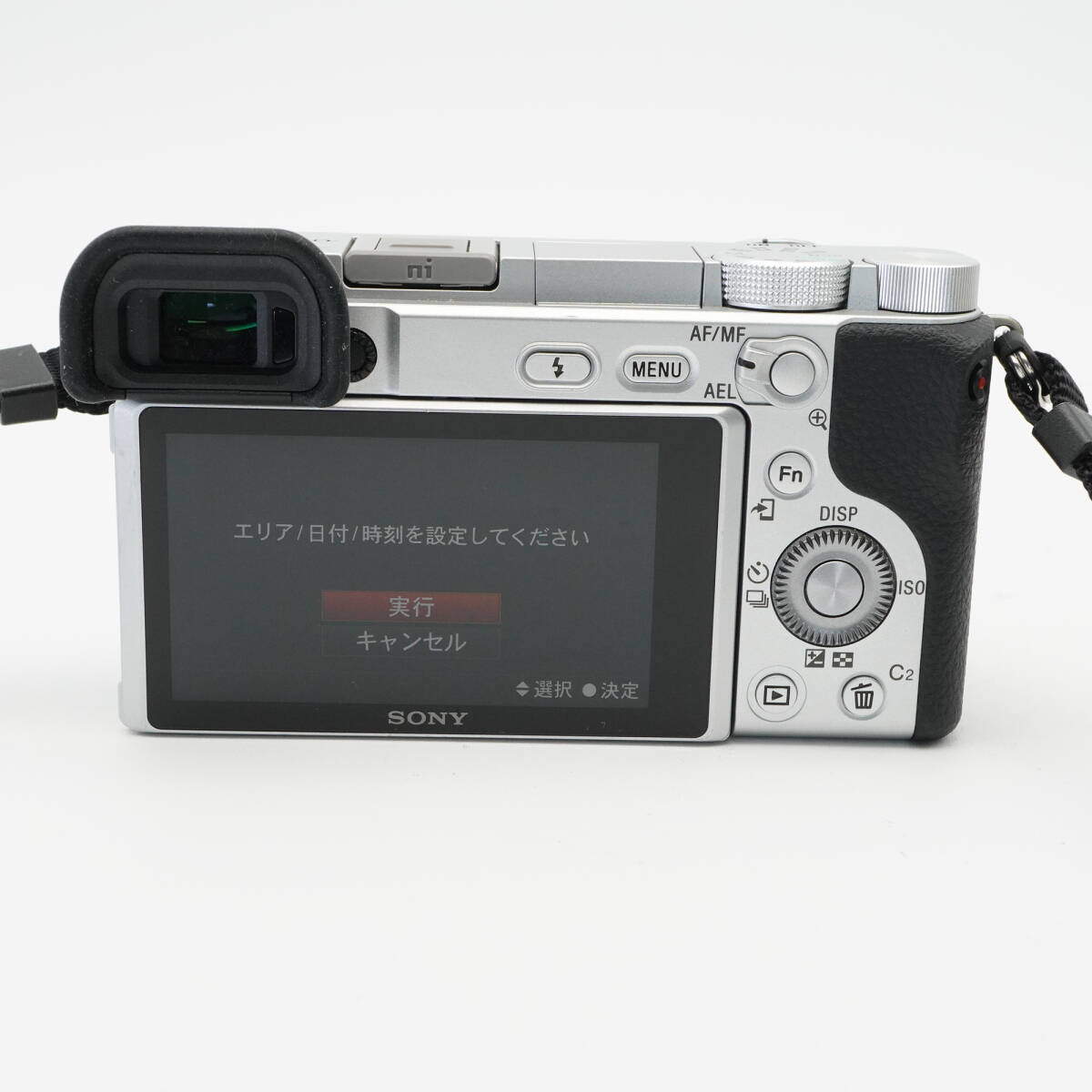  прекрасный товар SONY Sony α6400 shutter число 597 раз серебряный беззеркальный однообъективный #AA4885