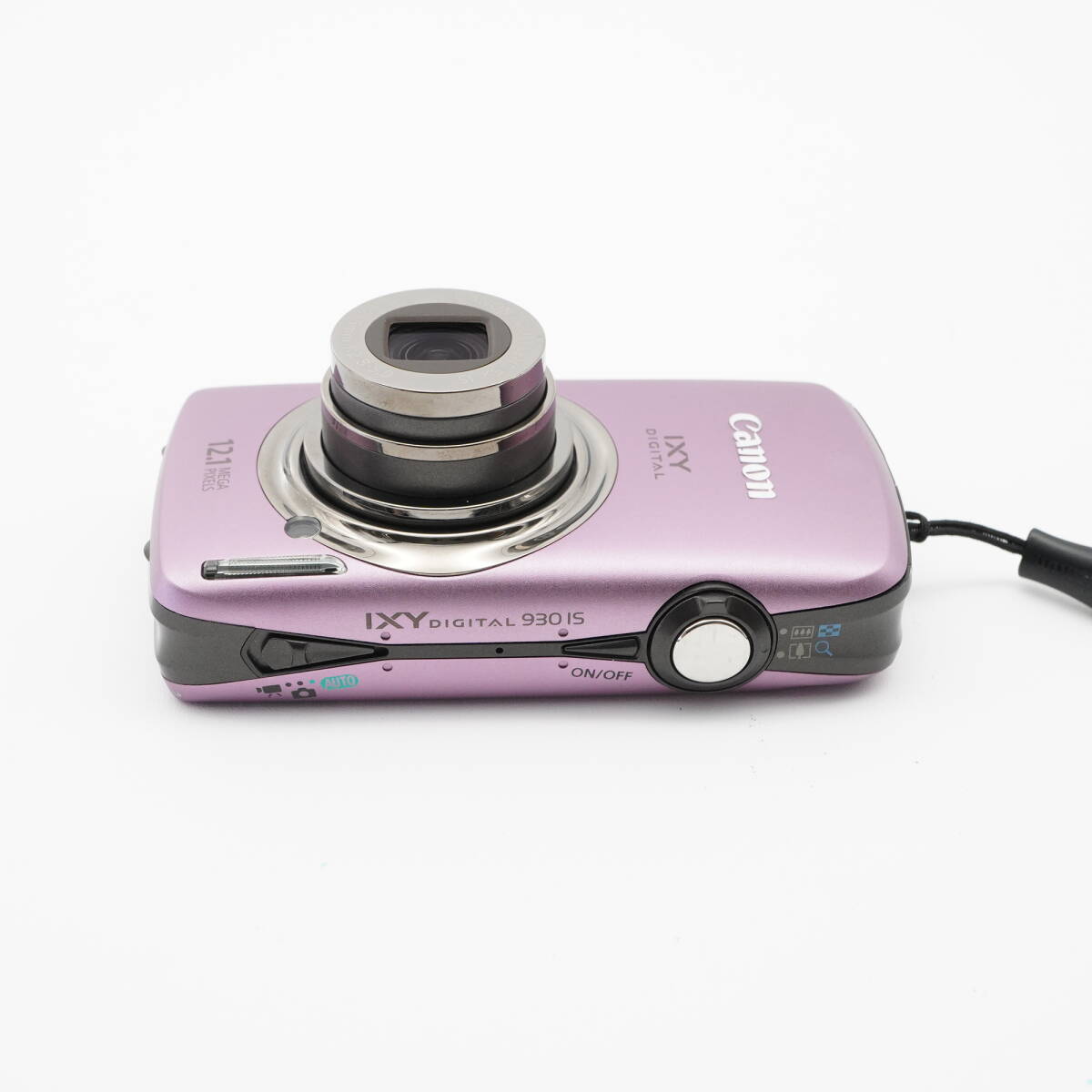 美品 Canon キヤノン IXY DIGITAL 930 IS パープル コンデジ コンパクトデジタルカメラ #AA5108