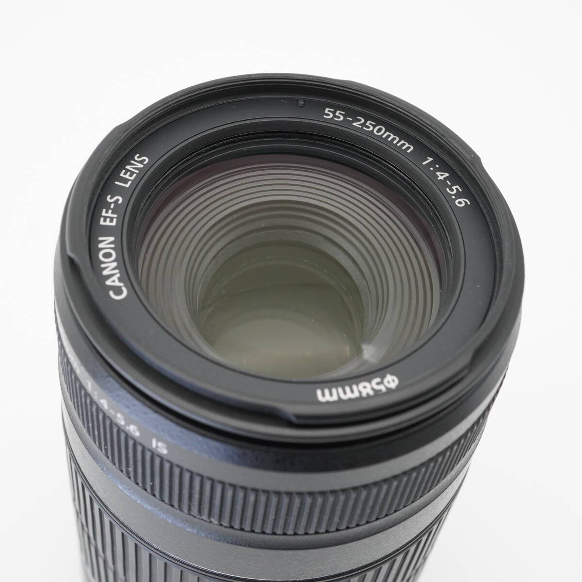 美品 CANON キヤノン EF-S 55-250mm F4-5.6 IS 望遠ズームレンズ #AA4483