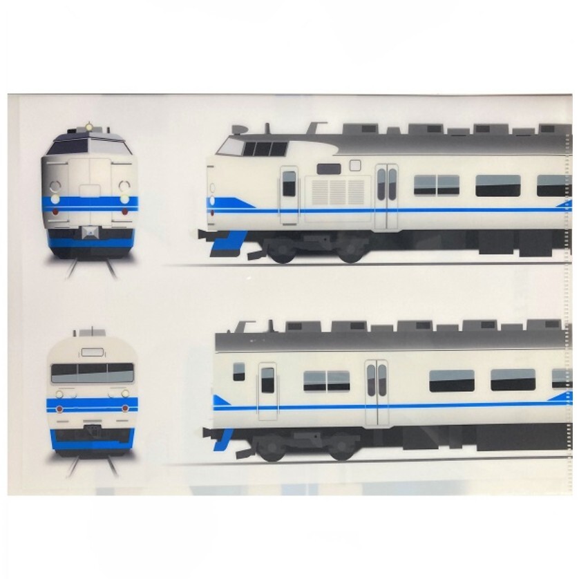 北陸本線(xiàn)クリアファイルセット③【新品未開(kāi)封】413系?521系＆419系 食パン電車(chē) JR西日本