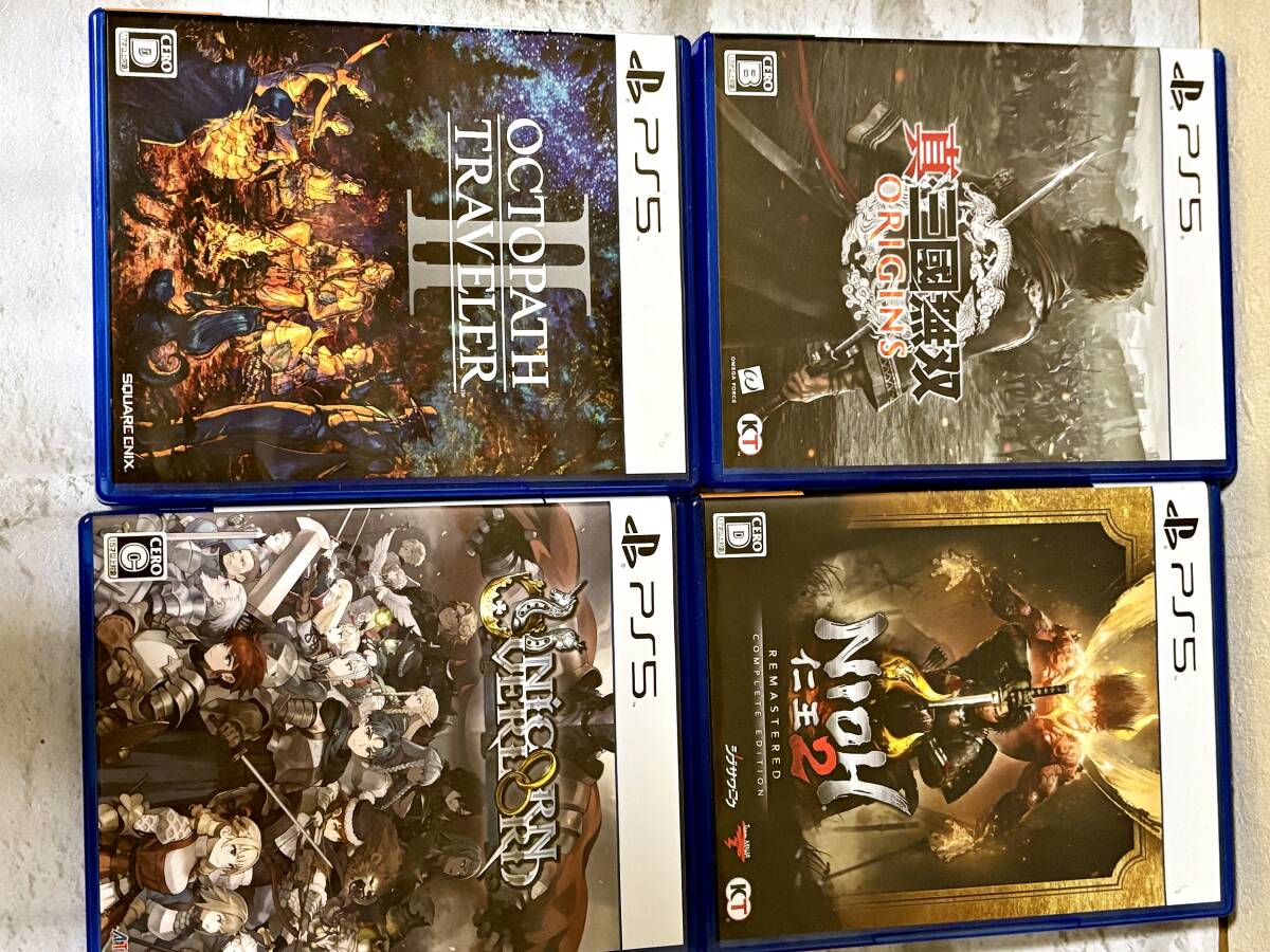 ☆PS5ゲームソフト16本セット☆三國無双オリジン/ユニコーン