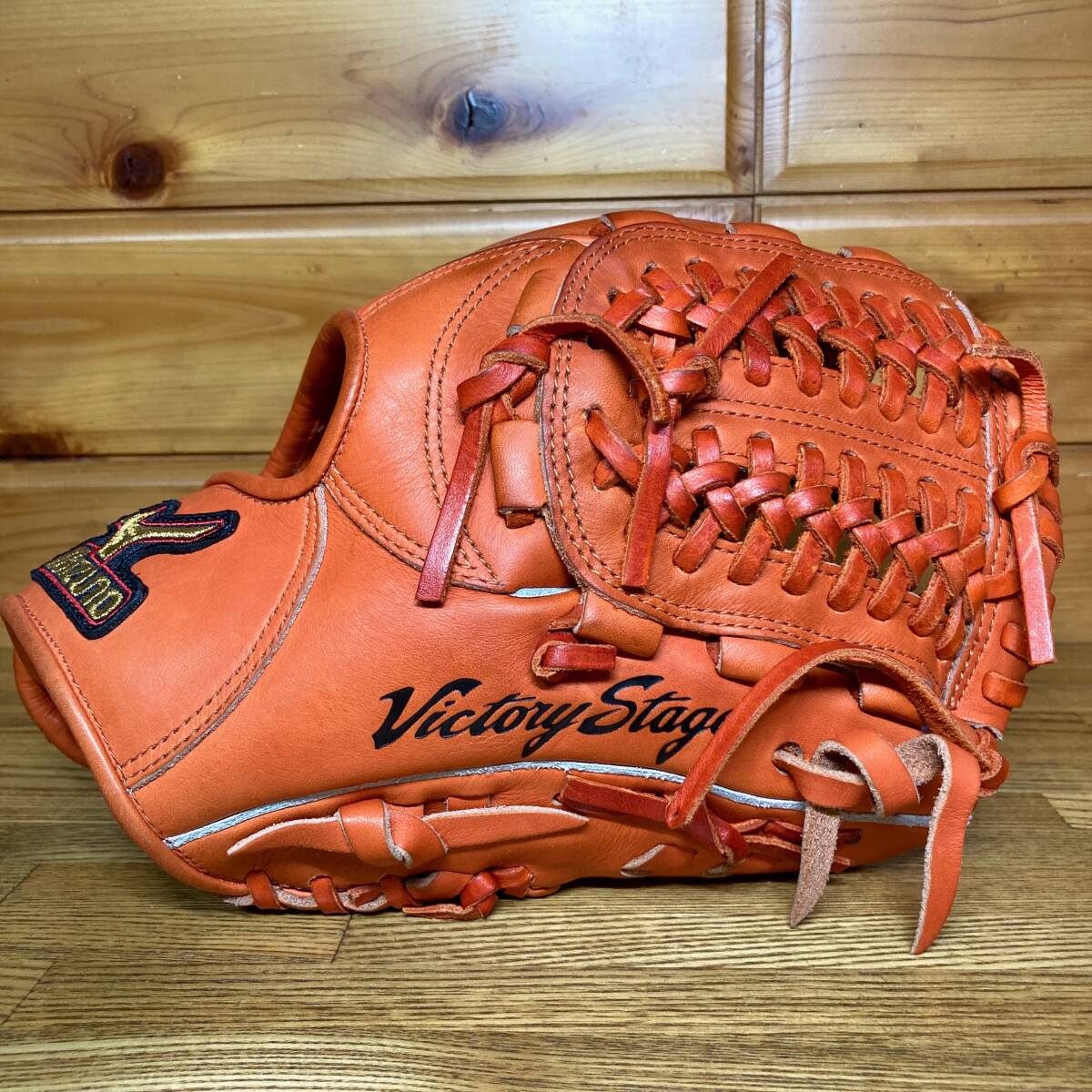 ミズノ ヴィクトリーステージ 硬式グローブ オレンジ 即決 送料無料 ミズノ Mizuno Victory Stage XX ビクトリー