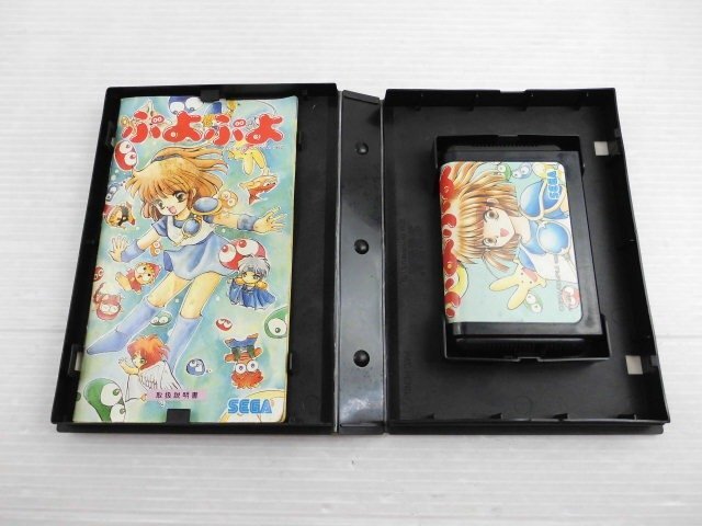 ?メガドライブ ゲームソフト ぷよぷよ 取説?ケース付き?動(dòng)作未確認(rèn) ジャンク品
