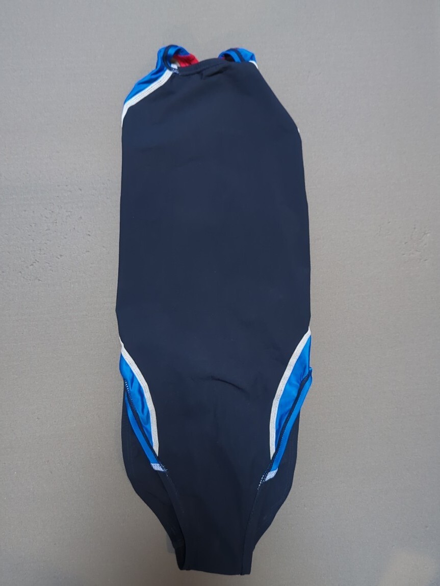 【美品】KSGスイミングスクール女子指定水着 ハイレグ 競泳水着 MIZUNO _画像3