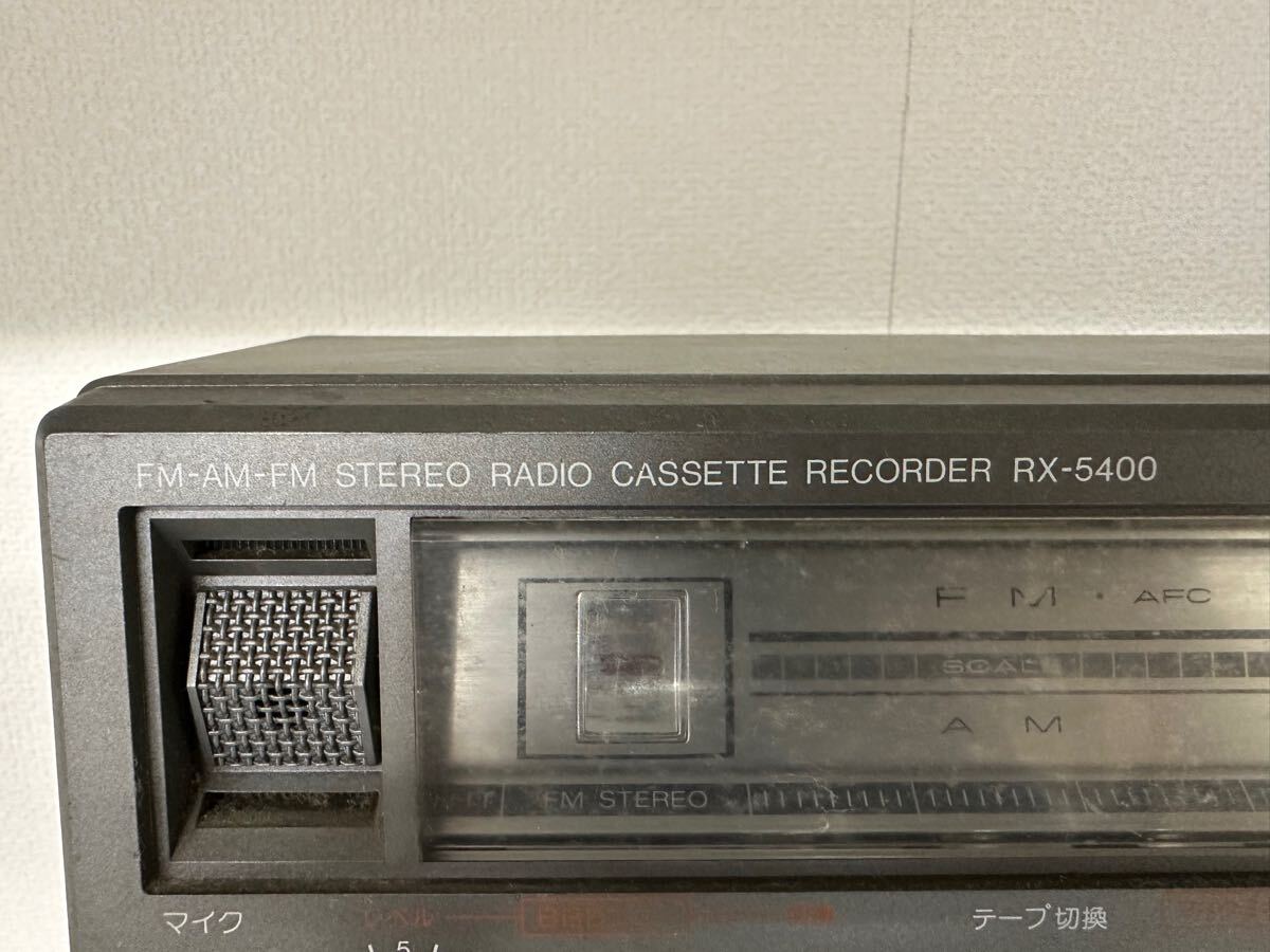 ナショナル National ラジカセ RX-5400 レトロ｜Yahoo!フリマ
