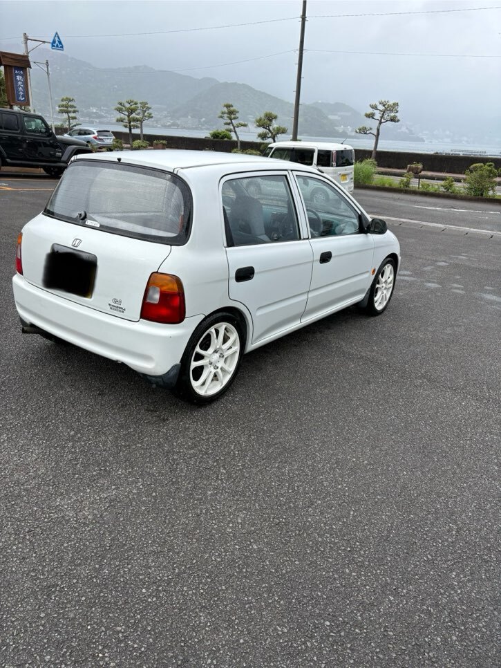 ホンダ　トゥデイJA4 ダウンサス　社外ショック　マフラー中間ストレート　15インチアルミホイール　48000キロ