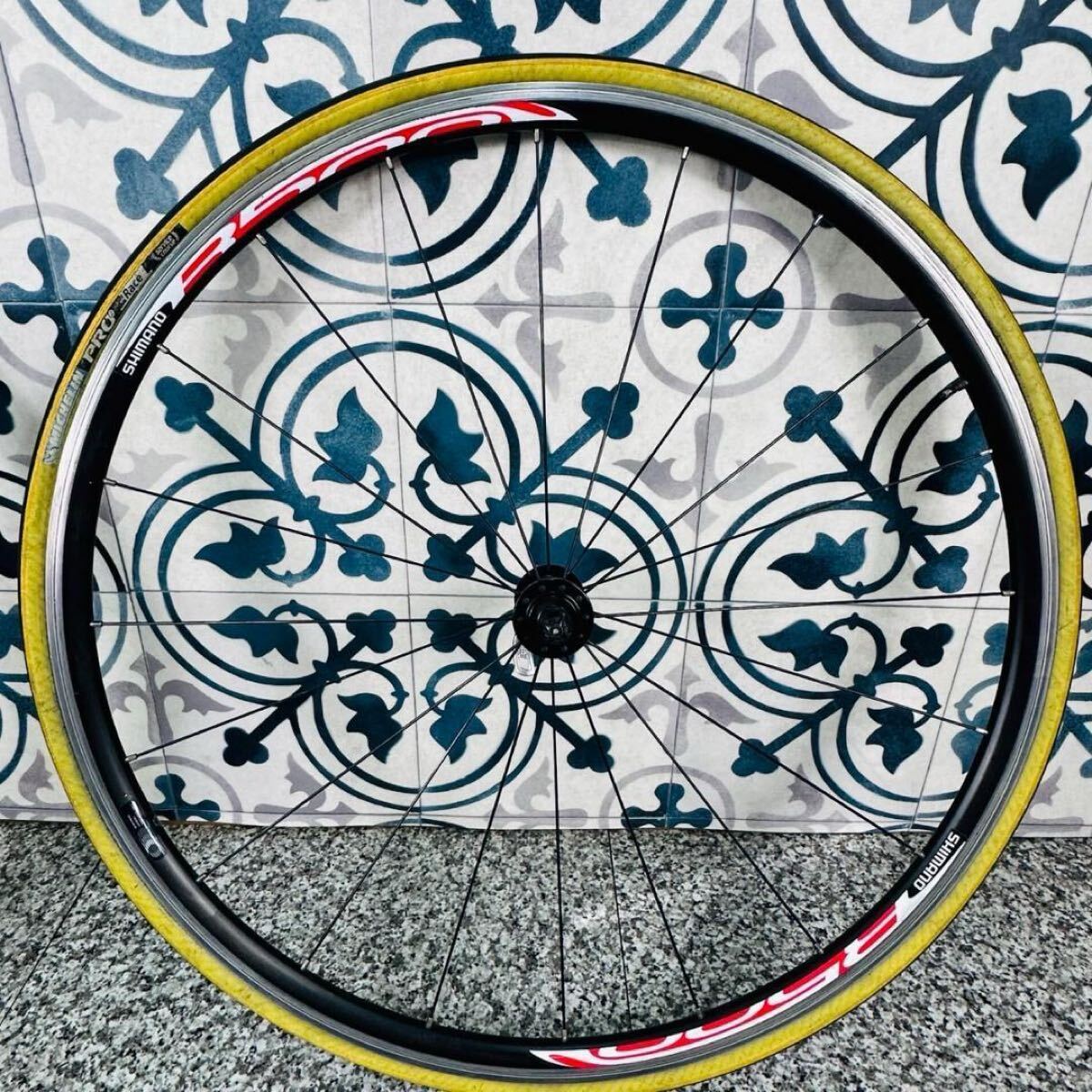 SHIMANO シマノ WH-R500 ホイール 前後セット スプロケット付き