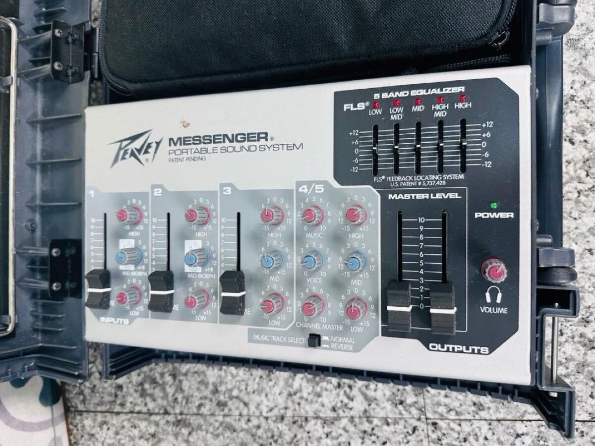 Peavey Messenger M100 ピーヴィ メッセンジャー ポータブルPA