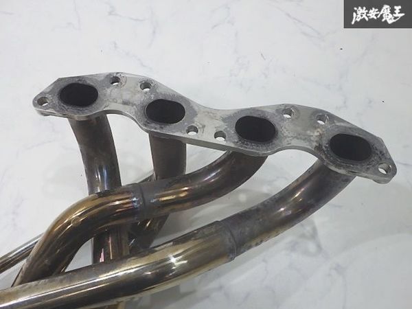 ★希少★ HKS S13 シルビア RPS13 180SX SR20DE NA ステンレス制 E/X エキゾーストマニホールド エキマニ たこ足 タコ足 JASMA 051 99E018