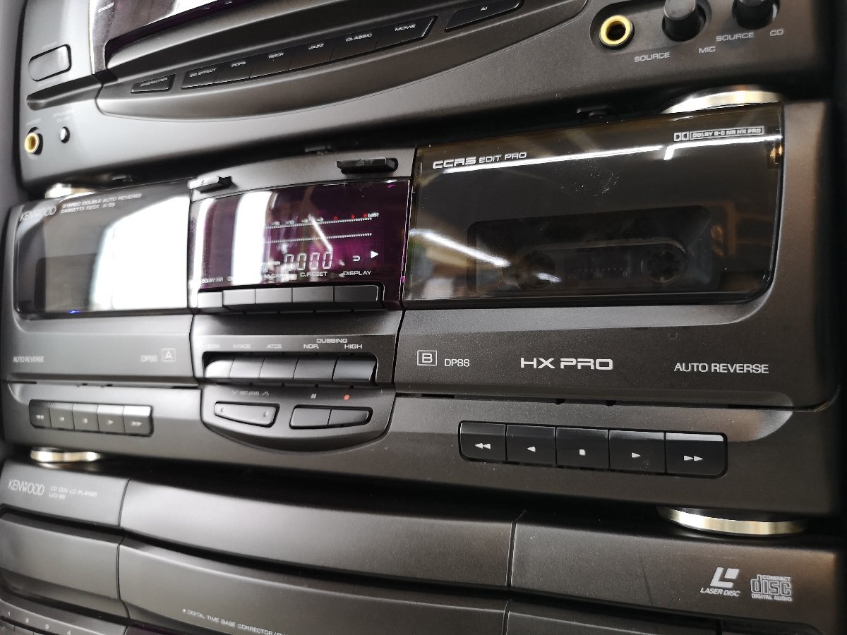 ◇KENWOOD ROXY V5LD バブルコンポ ケンウッド ◇整備済◇下取