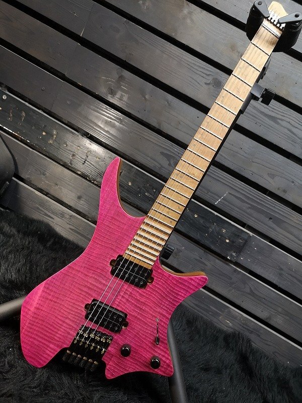 * Yahoo auc быстрое решение распродажа # внизу брать OK!!*NK Guitars 6 струна Headless Guitar Magenta colorhe платье * гитара skyarop обработка! G1G22730