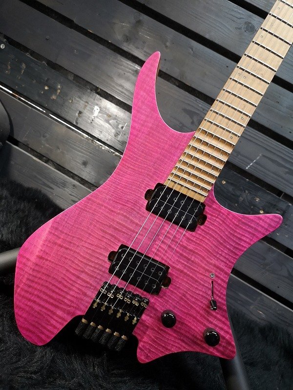 * Yahoo auc быстрое решение распродажа # внизу брать OK!!*NK Guitars 6 струна Headless Guitar Magenta colorhe платье * гитара skyarop обработка! G1G22730