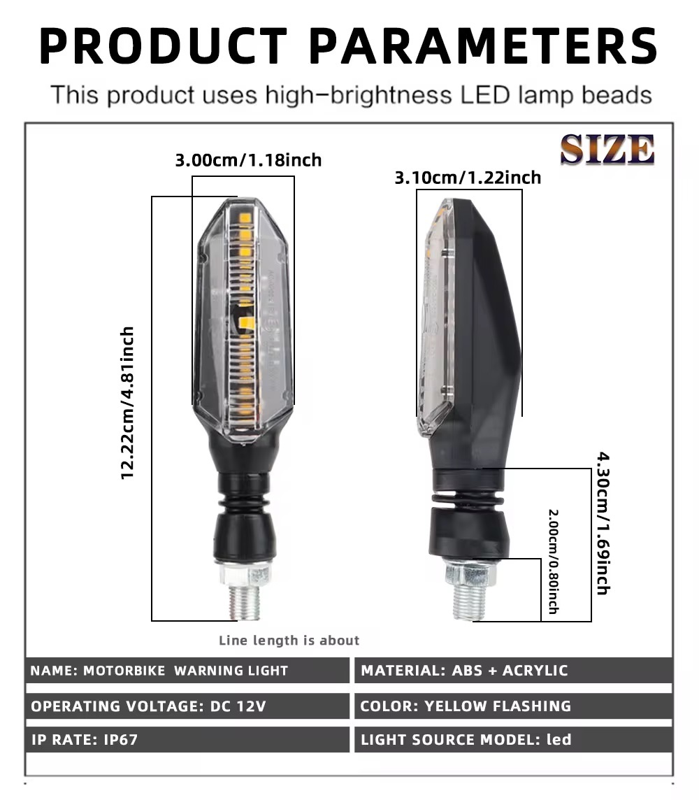 LED シーケンシャル ウインカー ホンダ ヤマハ カワサキ スズキ ハンターカブ モンキー125 CB250 CBR250RR MC51 テールランプ ポジション
