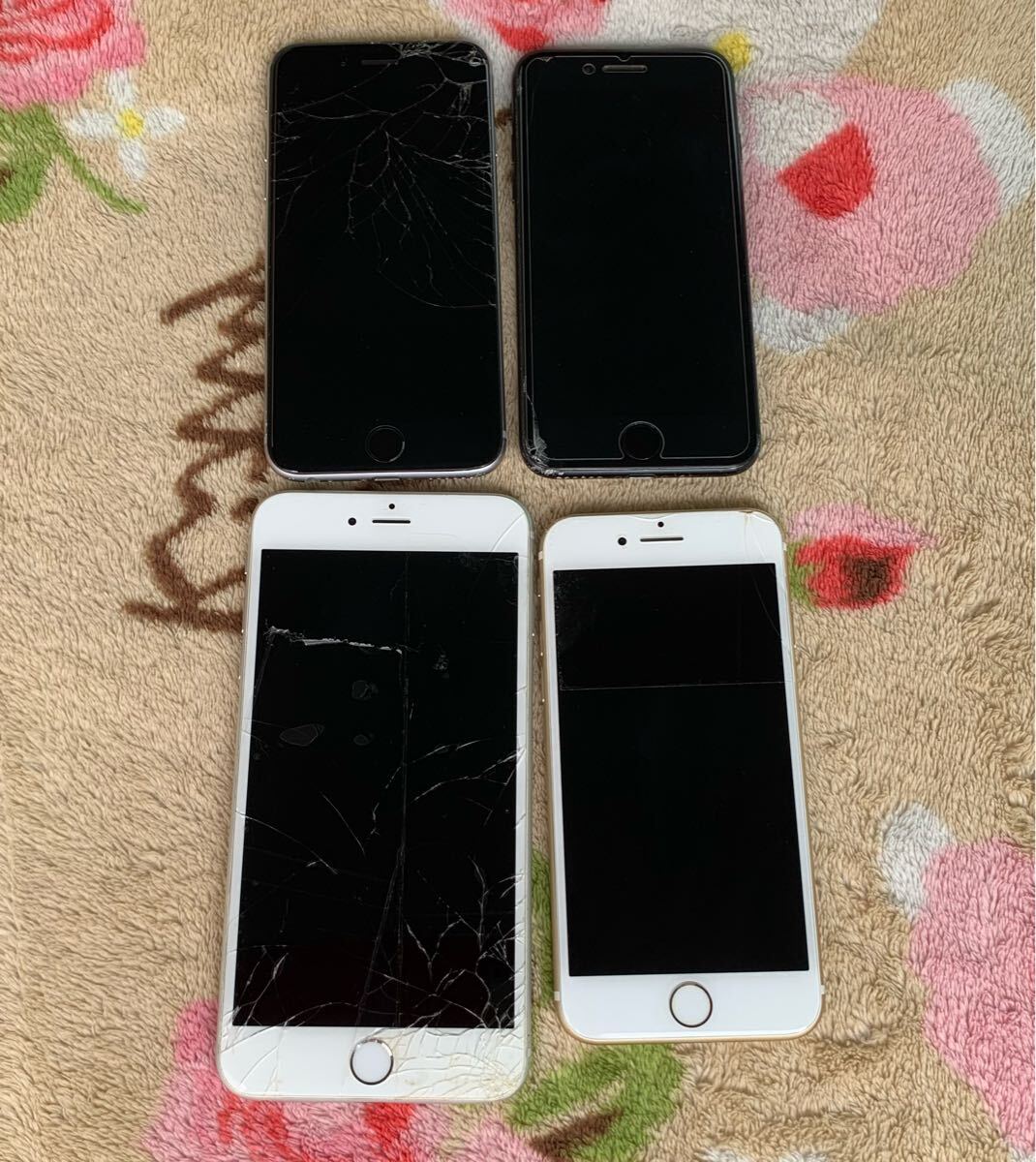 Apple iPhone6 iPhone7 アイフォン ジャンク 4台セット(iPhone Apple iPhone6 iPhone7 アイフォン ジャンク 4台セット(iPhone