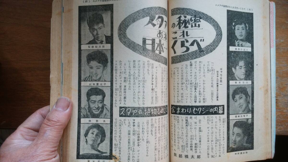成人雑誌　『読切読物　昭和35年陽春臨時増刊号』　並品　Ⅴ雑誌　特集：漫画とグラマー画報　渡辺美佐の飽くなき欲望　木下恵介独身の謎_画像9