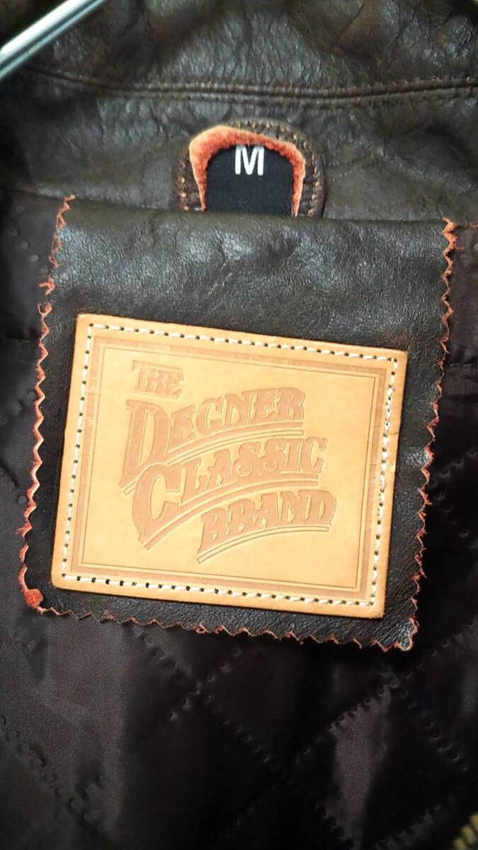 DEGNER CLASSIC BRAND/ウインターライダースレザージャケット