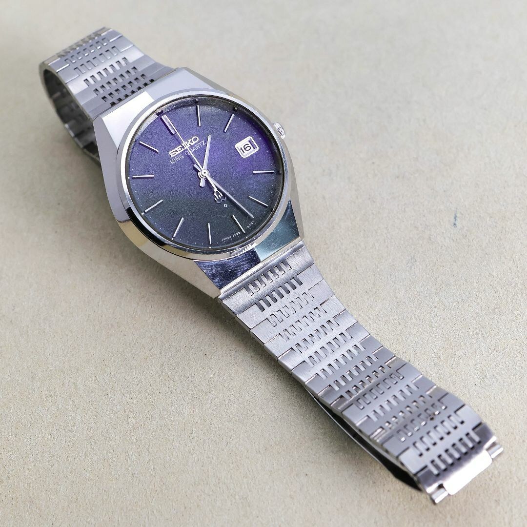 稼働 SEIKO KING QUARTZ 腕時計 ヴィンテージ デイト1502 稼働 SEIKO KING QUARTZ 腕時計 ヴィンテージ デイト1502|Yahoo