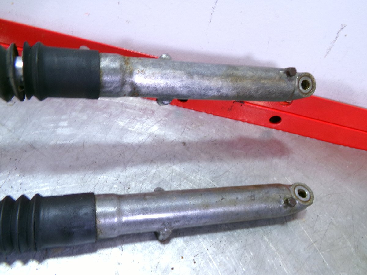 ホンダ CL90-トップブリッジ&ライトステー&フロントフォーク/旧車/CS90/当時物/5_画像2